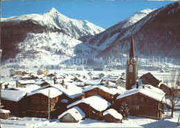 11896881 Ulrichen Dorfpartie Mit Kirche Und Nufenenpass Ulrichen - Other & Unclassified