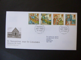 GREAT BRITAIN SG 1972-75 RELIGIOUS ANNIVERSARIES FDC EDINBURGH - Non Classés