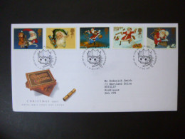 GREAT BRITAIN SG 2006-10 150 ANNIVERSARY OF CHRISTMAS CRACKER  FDC EDINBURGH - Non Classificati