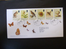 GREAT BRITAIN SG 2015-20 ENDANGERED SPECIES FDC EDINBURGH - Zonder Classificatie