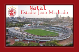 CP.STADE. NATAL  BRESIL  ESTADIO  JOAO  MACHADO  #  CS. 131 - Calcio
