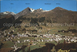 11896822 Davos Dorf GR Mit Parsennbahn Strela Schiahorn Weissfluhjoch Dorfberg D - Other & Unclassified