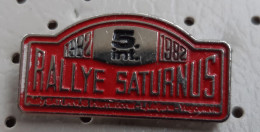 5. Rally Saturnus 1982 Slovenia Ex Yugoslavia Pin - Car Racing - F1