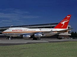 Aviation Postcard-WGA-1487 QANTAS AUSTRALIA Boeing 747SP - 1946-....: Ere Moderne