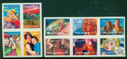 NEW ZEALAND 1998 Mi 1667-76 Foil Leaves** Greating Stamps [B1126] - Autres & Non Classés