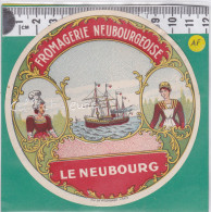 C1228 FROMAGE CAMEMBERT LE NEUBOURG EURE VOILIER NORMANDES  - Kaas