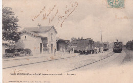 33 - GIRONDE - ANDERNOS LES BAINS - Bassin D'Arcachon - La Gare - Très Bon état - 1906 - Andernos-les-Bains