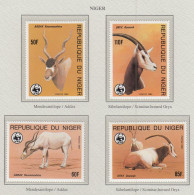 NIGER 1985 WWF Animals Antilopes Mi 941-955 MNH(**) Fauna 711 - Ungebraucht