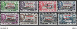 1944 Falkland Islands Dependencies South Orkneys 8v. MNH SG. N. C1/8 - Autres & Non Classés