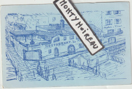 VP : Carte De Visite : "la Fontaine  " Hotel  Restuarant , SAINT MARTIN De BROMES , Gréoux Les  Bains ! - Tarjetas De Visita