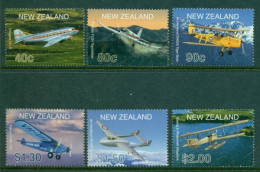 NEW ZEALAND 2001 Mi 1908-13** Airplanes [B1143] - Avions