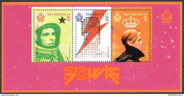 2017 San Marino, David Bowie,  70 Anniversario Nascita - Foglietto - MNH** - Blocchi & Foglietti