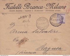 1924 Italia - Regno , Lettera Pubblicitaria Viaggiata Della Fratelli Branca - Europa