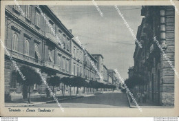 Bi7 Cartolina Taranto Citta' Corso Umberto I 1941 - Taranto