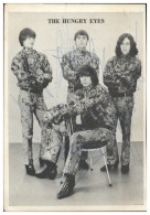 Y29016/ The Hungry Eyes Beat- Popband  Autogramme Autogrammkarte 60er Jahre - Handtekening