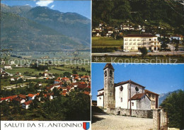 11896552 Locarno TI Panorama Kirche St Antonino  - Other & Unclassified