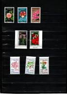 FLOWERS MNH CAMEROUN AIRMAIL 81/83+130/132+155/156 - Other & Unclassified