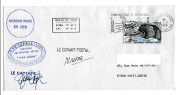 FSAT TAAF Cap Horn Sapmer 01.03.1979 SPA T. 1.40 Cormoran (2) - Lettres & Documents