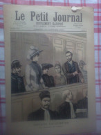 Le Petit Journal N°7 Devant La Justice Scandale Maire De Toulon Promenade Criminelle Chanson Bon Jour Bon An Davenet - Riviste - Ante 1900