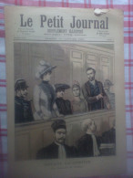 Le Petit Journal N°7 Devant La Justice Scandale Maire De Toulon Promenade Criminelle Chanson Bon Jour Bon An Davenet - Revistas - Antes 1900