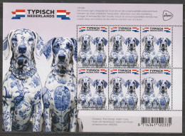 Nederland NVPH 2024 Vel Typisch Nederland Honden 2024 MNH Postfris Typical Dutch Dogs - Neufs