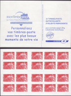 Carnet 4197-C25 Personnalises Vos Timbres - Modern : 1959-...