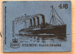 Carnet :  GPO Stamps Mauretania De 4 Timbres Et Des Règles D'affranchissement En Grande Bretagne - Sonstige & Ohne Zuordnung