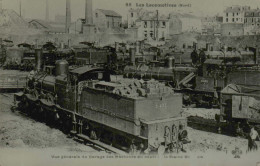 Reproduction "La Vie Du Rail" - Vue Générale Du Garage Des Machines Du Dépôt De La Plaine Saint-Denis - Eisenbahnen