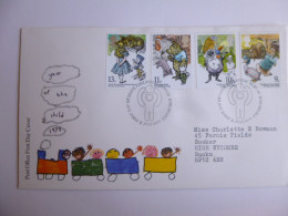 GREAT BRITAIN SG 1091-94 INTERNATIONAL YEAR OF CHILD FDC EDINBURGH - Non Classificati