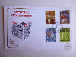 GREAT BRITAIN SG 1134-37 SPORTS CENTENARIES   FDC WEMBLEY - Unclassified