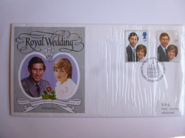 GREAT BRITAIN SG 1160-61 ROYAL WEDDING   FDC LONDON  - Ohne Zuordnung