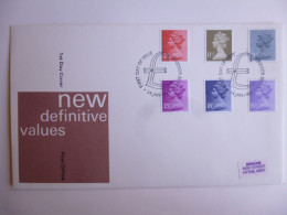 GREAT BRITAIN SG DEFINITIVES ISSUE DATED  14.01.81 FDC  - Ohne Zuordnung