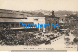 227920 FRANCE LYON STATION TRAIN PERRACHE POSTAL POSTCARD - Autres & Non Classés