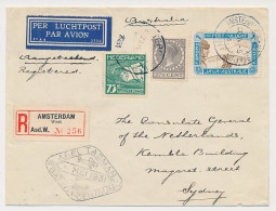 VH C 90 V A Amsterdam - Batavia N.I. - Sydney Australie 1931 - Ohne Zuordnung