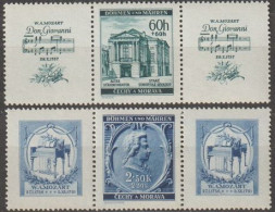 020/ Pof. 69,71, Stamps With Coupons - Ongebruikt