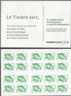 Carnet 604-C3 Le Timbre Vert - Modernes : 1959-...