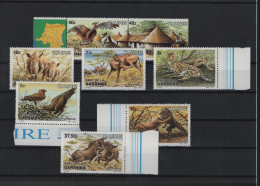 Kongo Kinshasa Michel Cat.No. Mnh/** 838/845 A/B - Nuovi