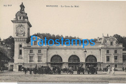 227924 FRANCE BAYONNE THE STATION TRAIN POSTAL POSTCARD - Otros & Sin Clasificación