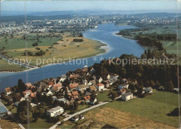 11892592 Gottlieben Am Untersee Rhein Kreuzlingen Konstanz Fliegeraufnahme Gottl - Andere & Zonder Classificatie
