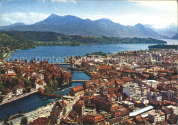 11892302 Luzern LU Gesamtansicht Mit Rigi Vierwaldstaettersee Alpenpanorama Luze - Otros & Sin Clasificación