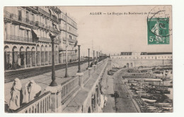 Algérie . Alger . La Rampe Du Boulevard De France  . 1908 - Algeri