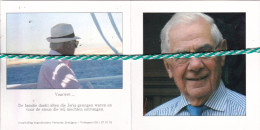 Joris Callens-Vervaeke, Kortrijk 1932, Brugge 2015, Foto - Obituary Notices