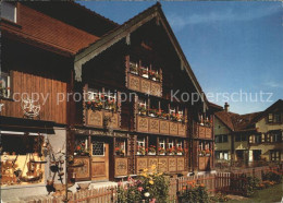 11891462 Appenzell IR Bemaltes Haus Des Glockensattlers Hampi Faessler Appenzell - Sonstige & Ohne Zuordnung