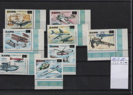 Kongo Kinshasa Michel Cat.No. Mnh/** 880/887 - Unused Stamps