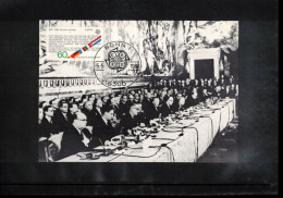 Germany 1982 Dr.Konrad Adenauer - 25th Anniversary Of Rome Contracts Interesting Postcard - Sonstige & Ohne Zuordnung