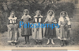 227929 FRANCE GUERANDE COSTUMES GIRL'S POSTAL POSTCARD - Sonstige & Ohne Zuordnung