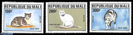 Mali 1986 Cats 3v, Mint NH, Nature - Cats - Malí (1959-...)