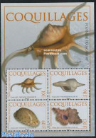 French Polynesia 2007 Shells S/s, Mint NH, Nature - Shells & Crustaceans - Nuovi