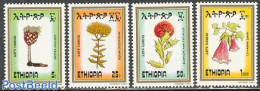 Ethiopia 1984 Flowers 4v, Mint NH, Nature - Flowers & Plants - Etiopia