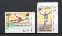 MALI  PA  N° 62 + 63    NEUFS SANS CHARNIERE  COTE 5.00€    FOOTBALL JEUX OLYMPIQUES MEXICO SPORT - Mali (1959-...)